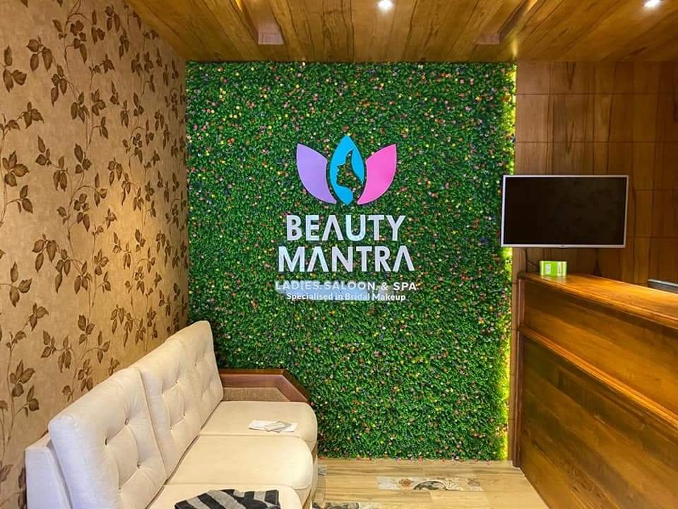 Beauty Mantra Welcoming Reception Area