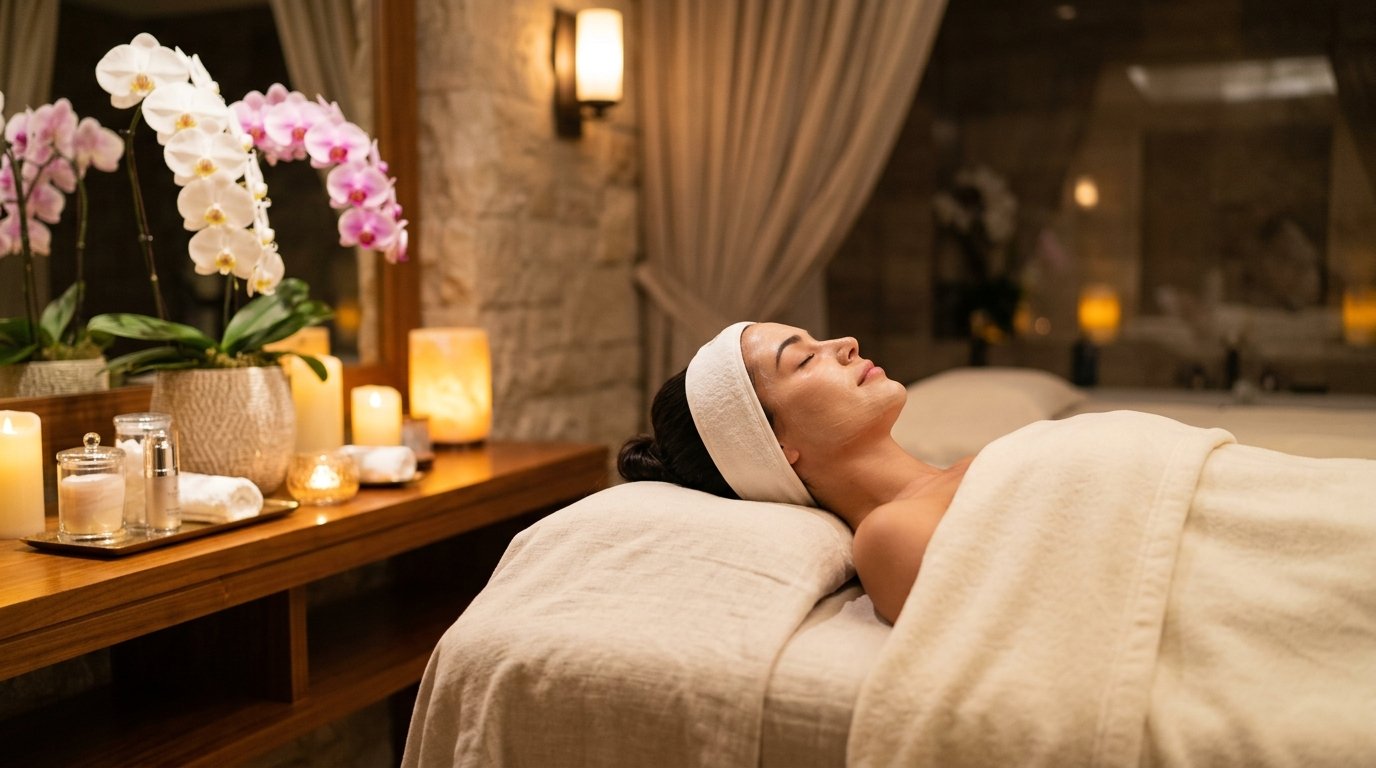 Relaxing Skin Facial and Spa